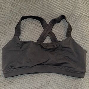 Lululemon athletica sports bra, black, size 12